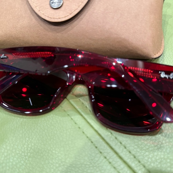 Ray-Ban Red Sunglasses - Picture 4 of 4
